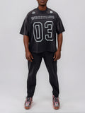 American Football Style T-Shirt Oversize